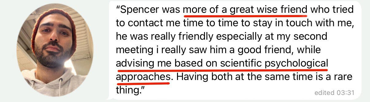 ^ Pouya worked through his personal isolation and reconnected with his independence to move on from unhealthy relationships ^